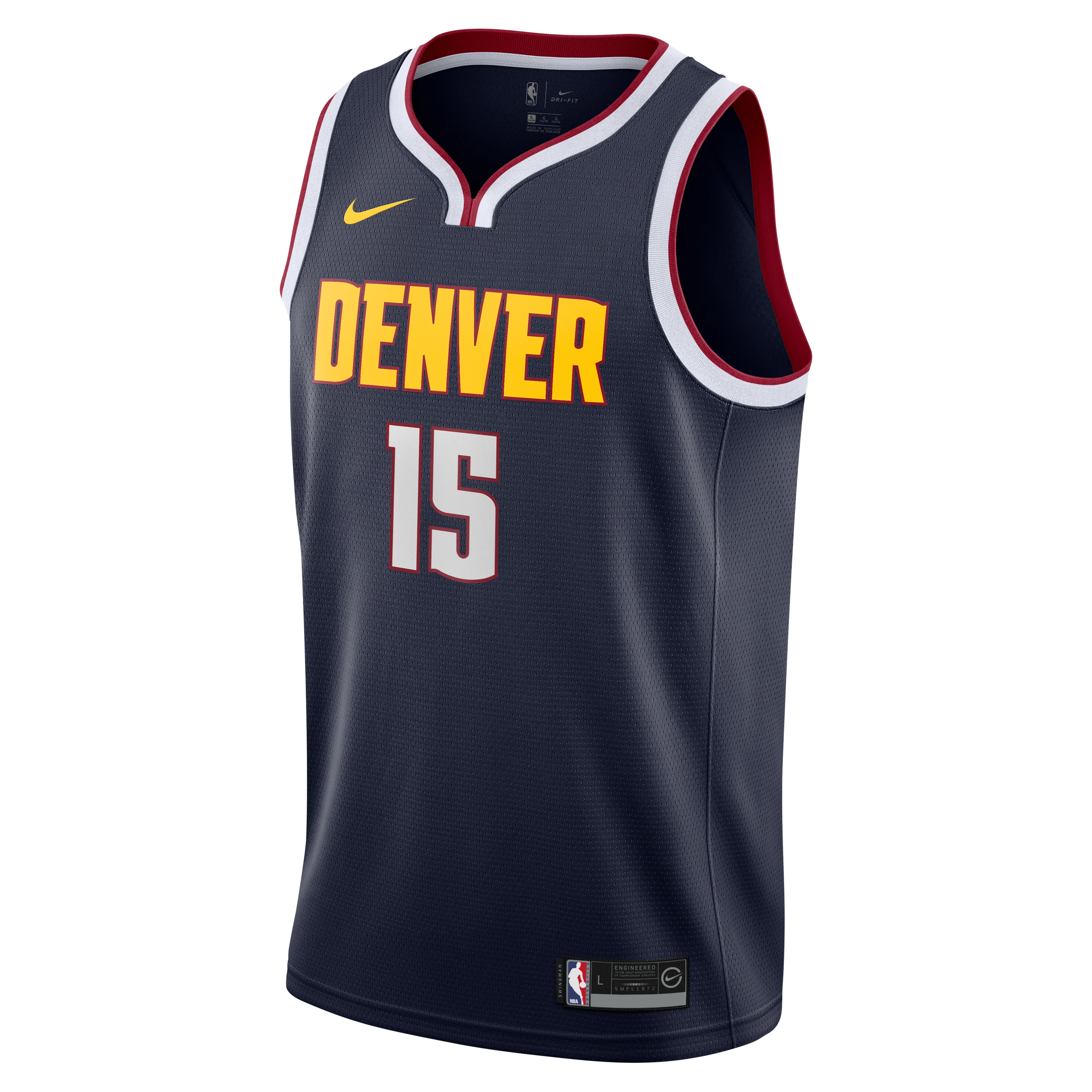 Youth Golden Denver Nuggets Nikola Jokic Nike Navy Swingman Icon Jersey