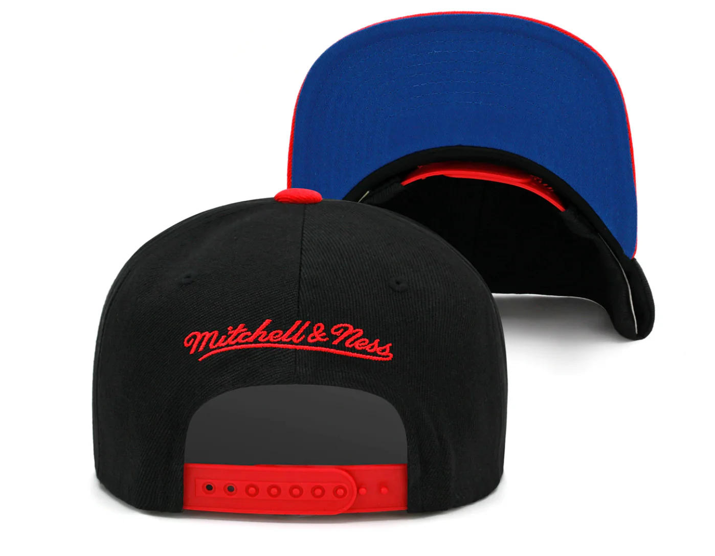 Los Angeles Clippers Mitchell & Ness Hardwood Classics Reload 2.0 Snapback Hat - Black/Red