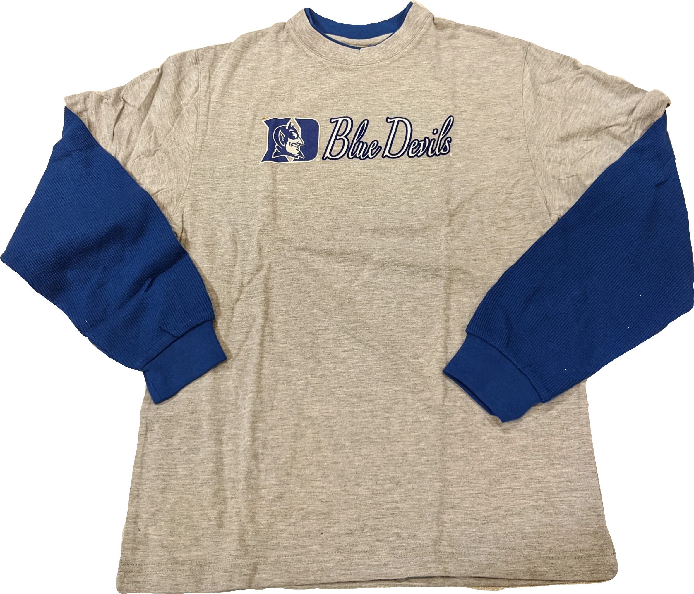 Youth Duke Blue Devils Heisman Collection Long Sleeve Tee