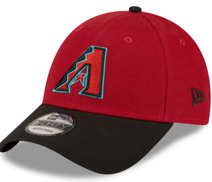 Men's Arizona Diamondbacks New Era Red/Black The League 9FORTY Adjustable Hat