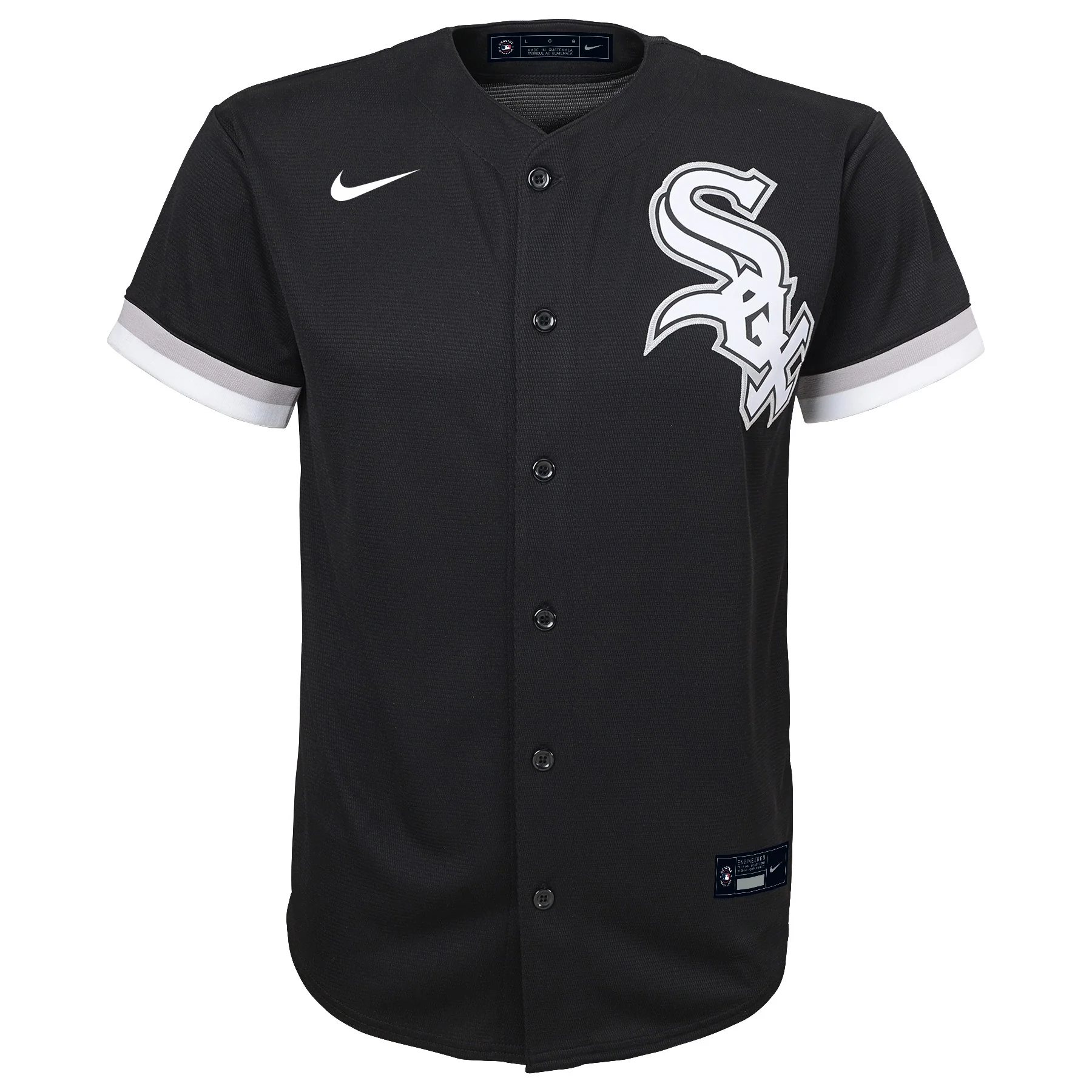 Child Tim Anderson Chicago White Sox Nike Black Alternate Replica Team Jersey