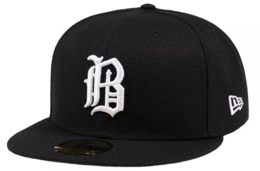 Birmingham Barons New Era Jordan Era 59FIFTY Fitted Hat - Black