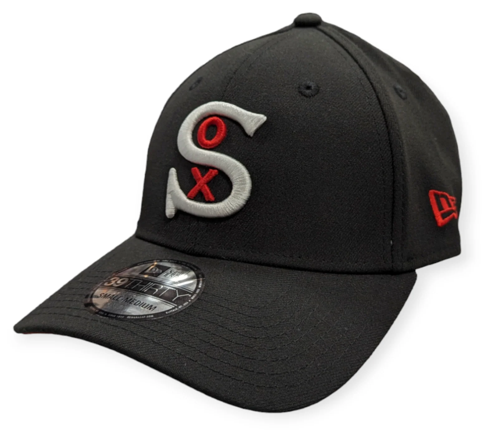 Chicago White Sox New Era 1917 Black 39THIRTY Flex Fit Hat
