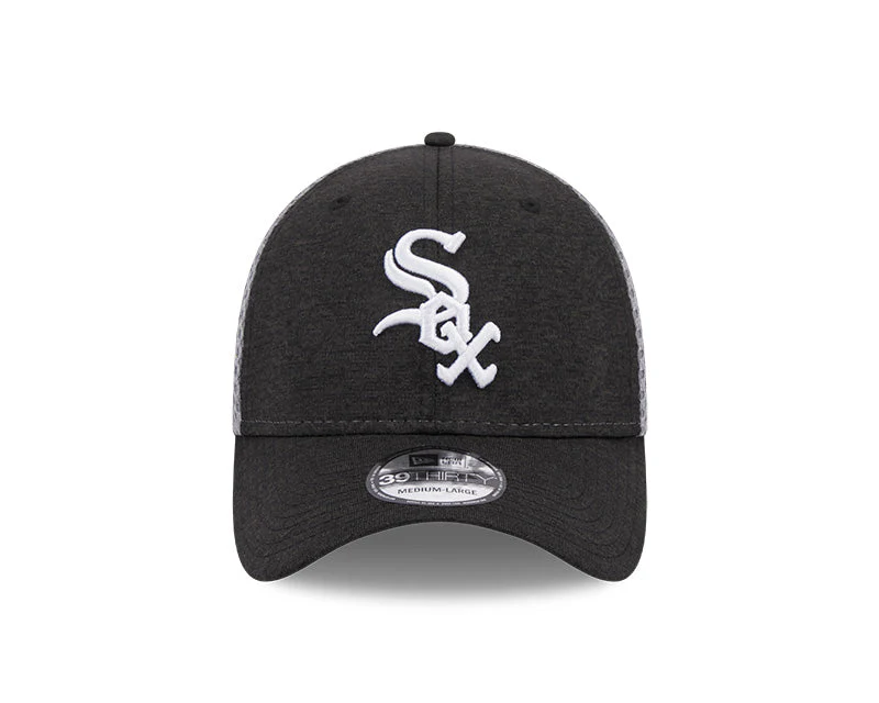 Chicago White Sox New Era Gray Shadowed Neo 39THIRTY Flex Fit Hat