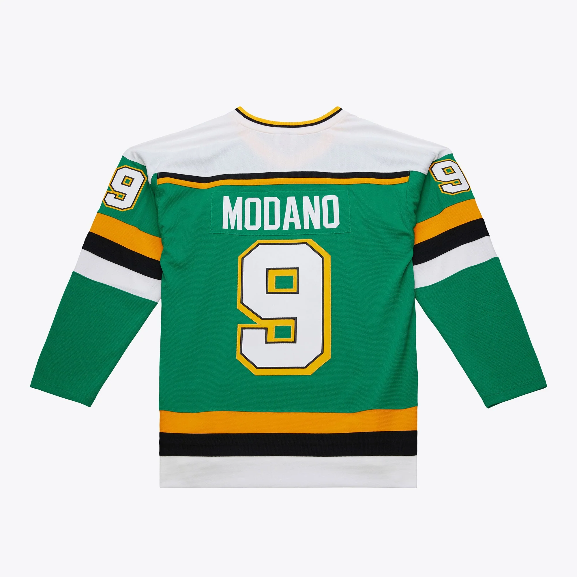 Men's Mike Modano Kelly Green Minnesota North Stars 1989/90 Power Play Player Jersey