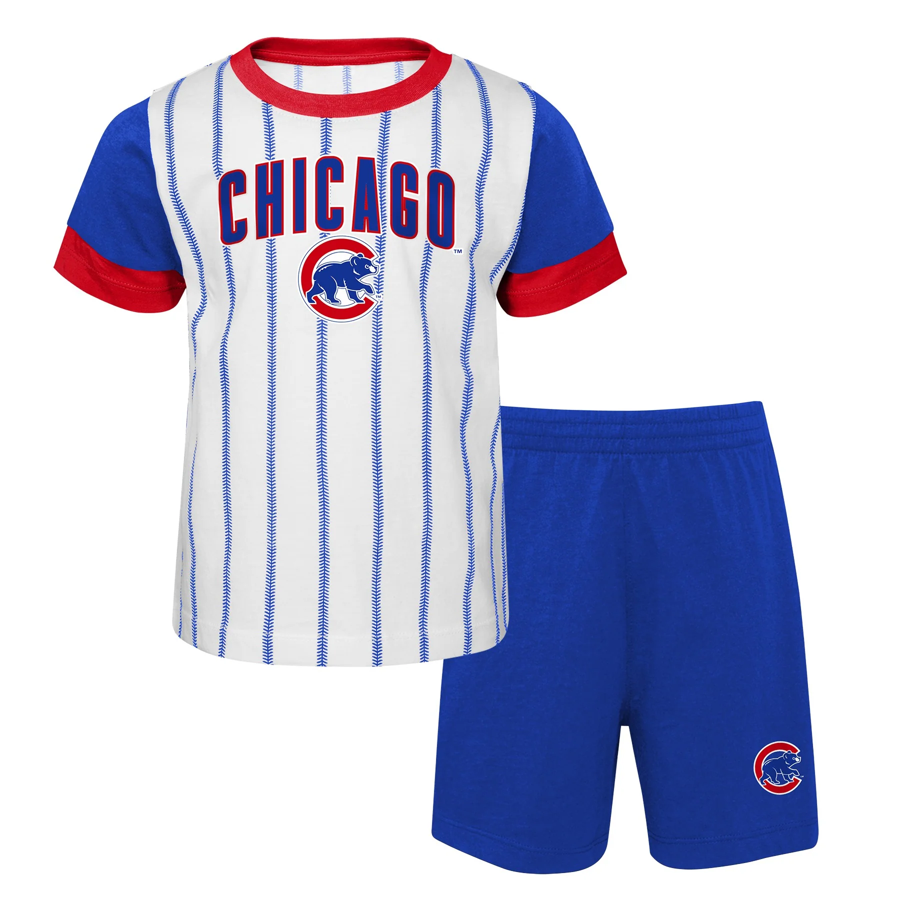 Infant MLB Chicago Cubs Position Player Short Sleeve & Shorts Set