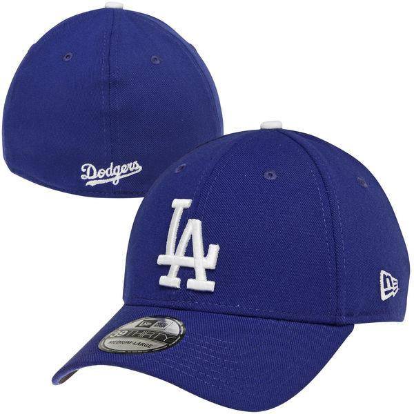 Men's Los Angeles Dodgers MLB New Era Team Classic 39THIRTY Flex Fit Hat