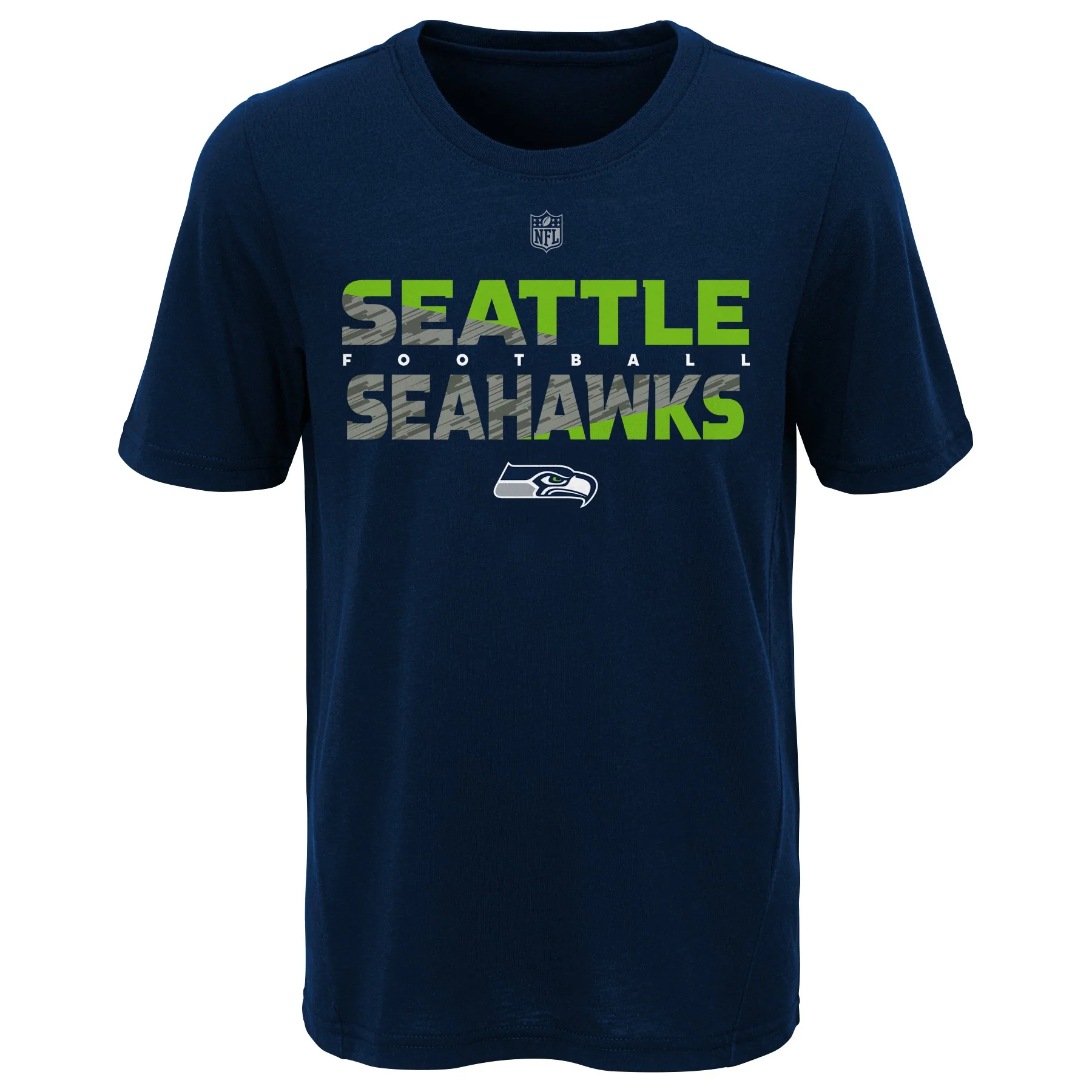 Youth Seattle Seahawks NFL Flux Dual Blend Short Sleeve T-Shirt