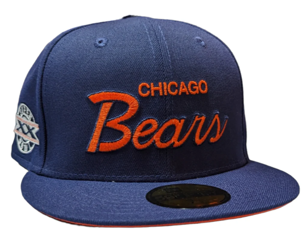 Chicago Bears Super Bowl XX Griswold Navy New Era 59FIFTY Fitted Hat