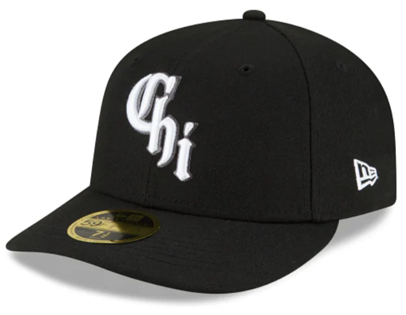 Chicago White Sox New Era Black City Connect Low Profile 59FIFTY Fitted Hat
