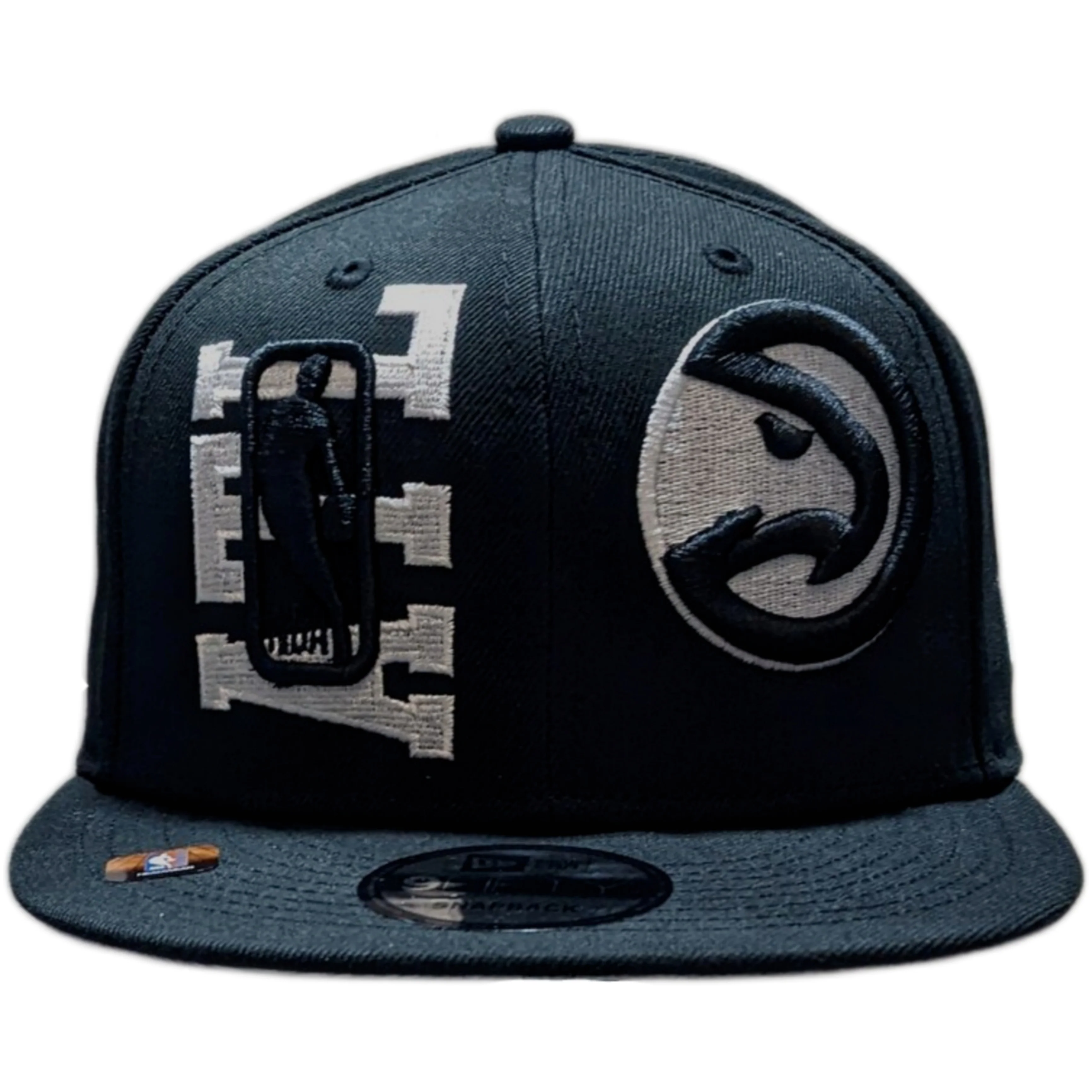 Atlanta Hawks New Era Black 2022 NBA Draft 9FIFTY Snapback Hat