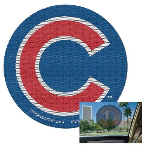 Chicago Cubs Wincraft MLB Perforated Vinyl Decal 12