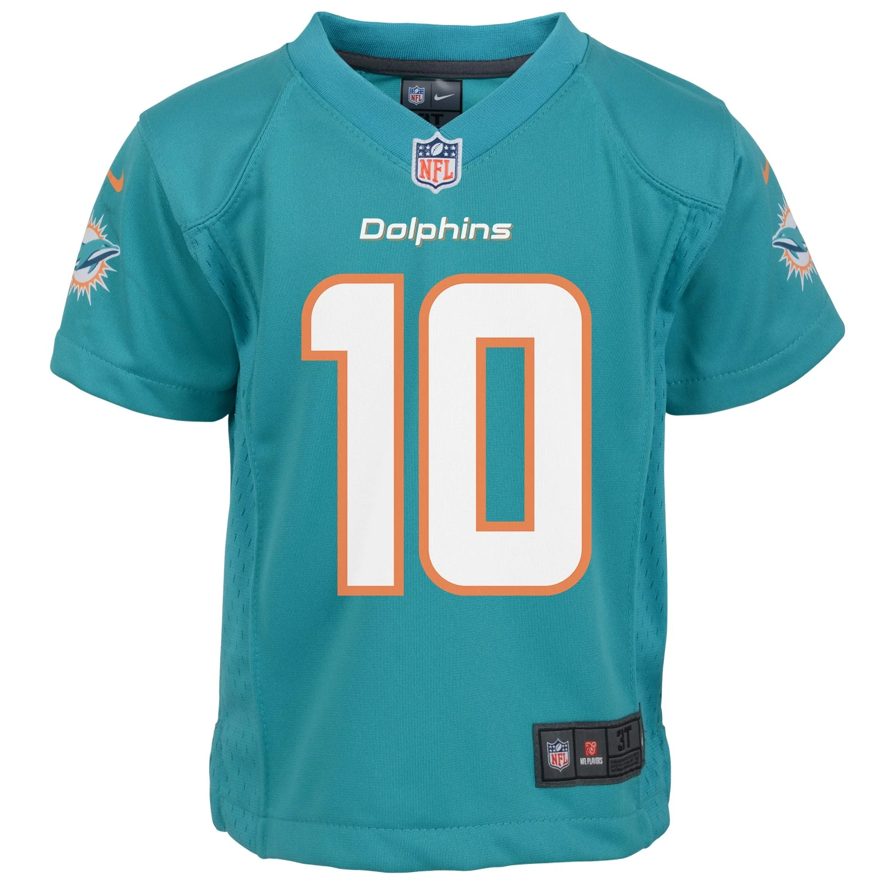 Kids Tyreek Hill Miami Dolphins Aqua Child Nike Replica Jersey