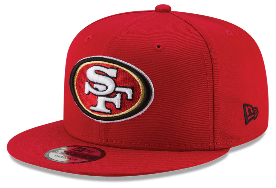 Men's San Francisco 49ers New Era Scarlet Basic 59FIFTY Fitted Hat