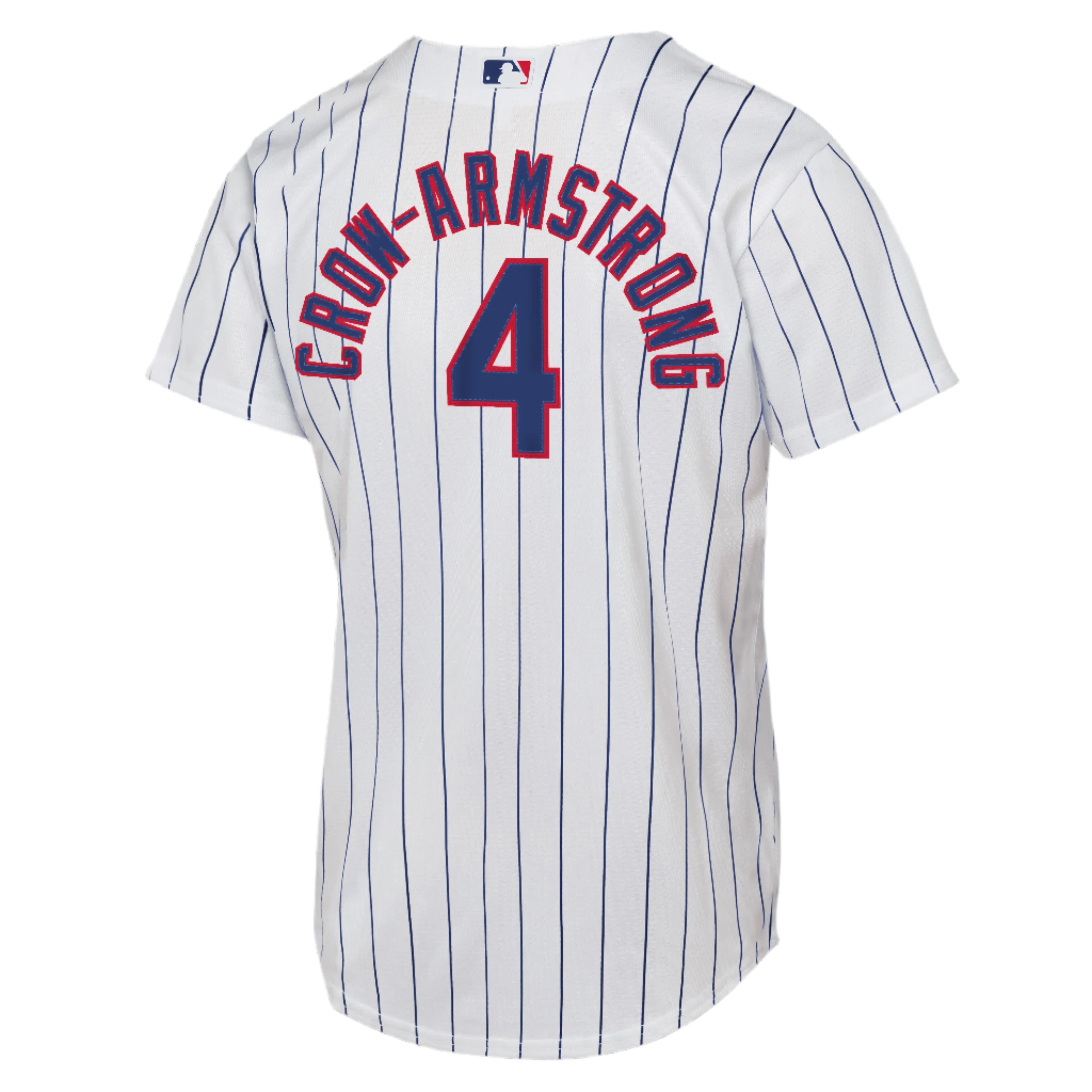 Youth Nike Pete Crow-Armstrong #4 Chicago Cubs White Home Game Replica Jersey