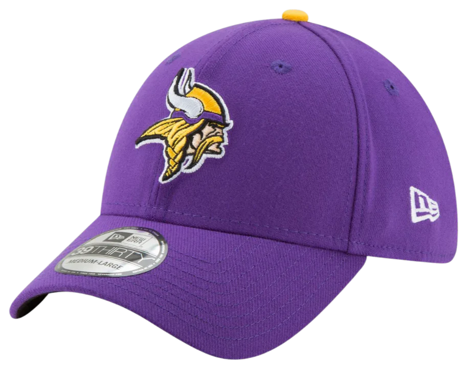 Men's Minnesota Vikings New Era Purple Team Classic 39THIRTY Flex Hat