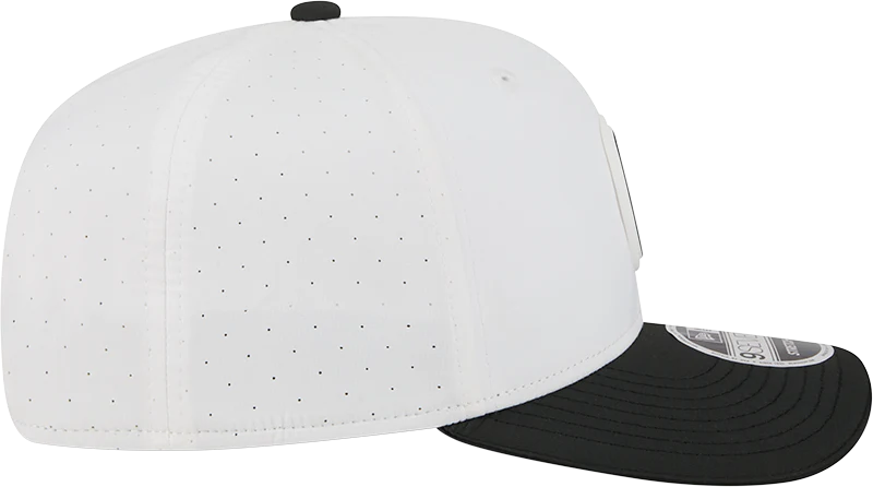 Men's Pittsburgh Steelers New Era White/Black 2025 NFL Training Camp 9SEVENTY Adjustable Hat