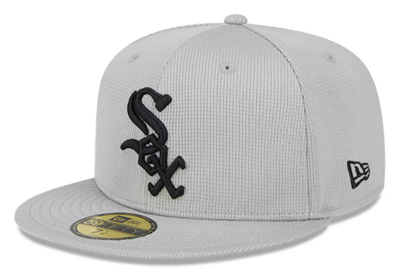 Chicago White Sox New Era Gray Spring Training 59FIFTY Fitted Hat