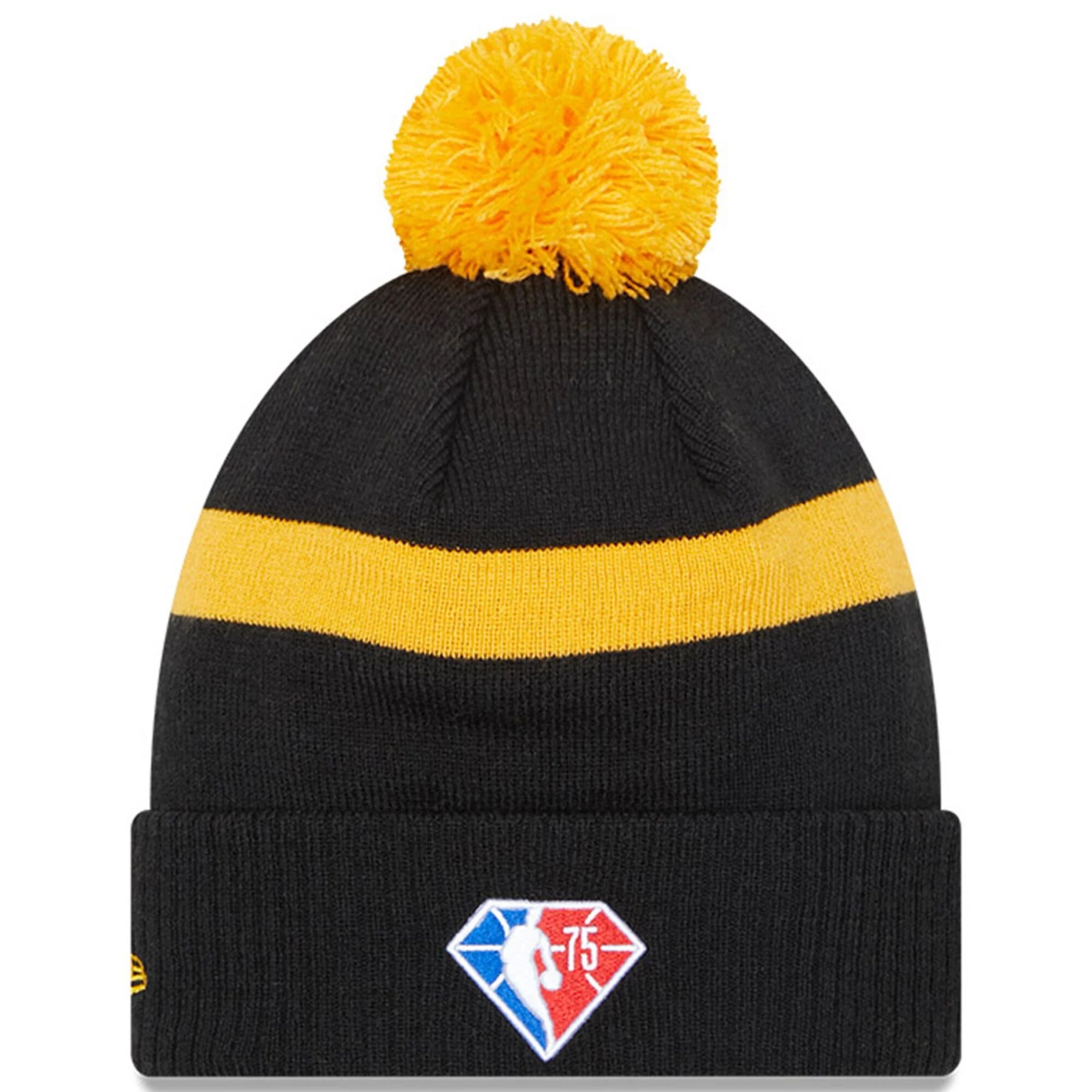 Utah Jazz '21 NBA City Edition New Era Black Cuffed Knit Hat