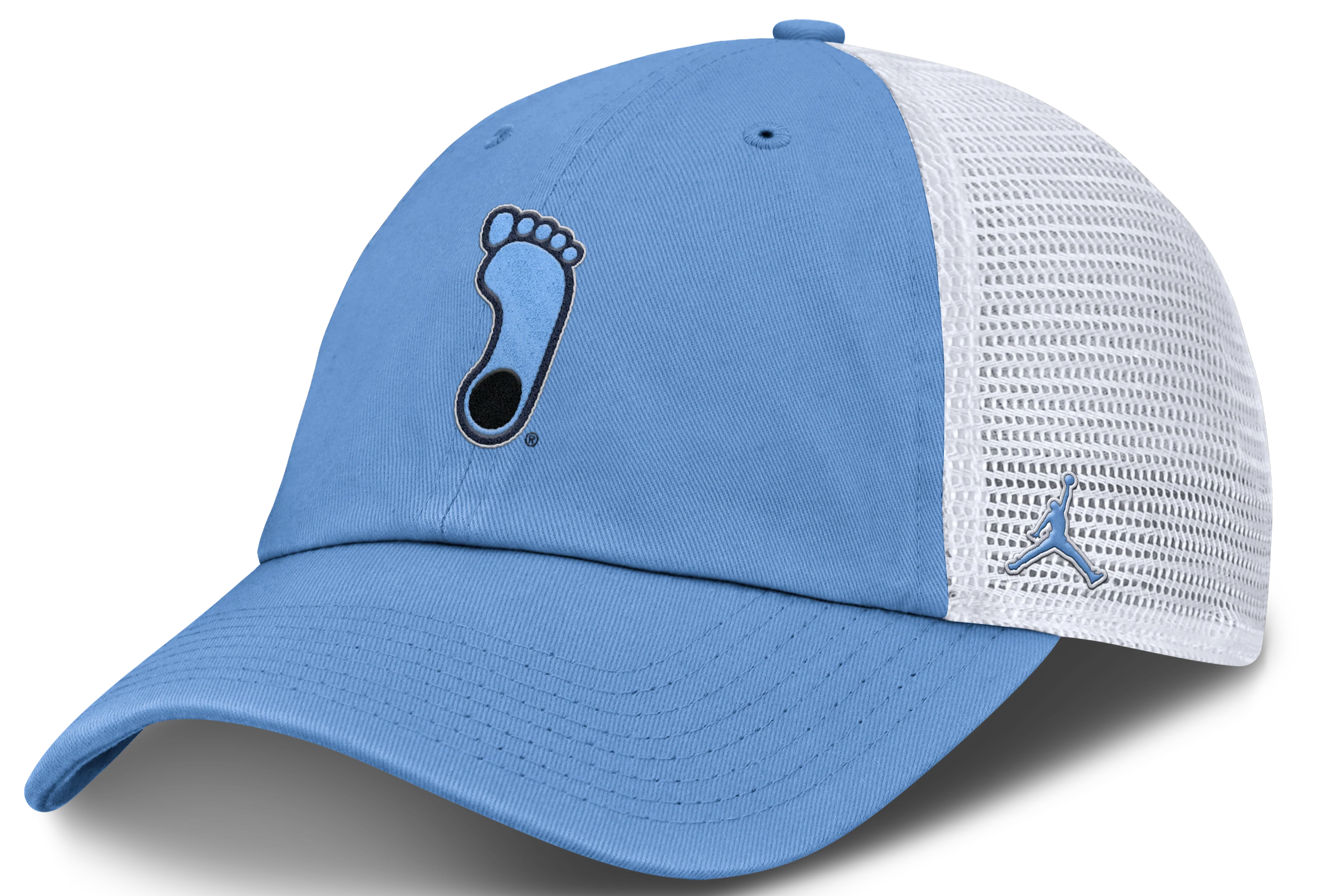 North Carolina Tar Heels Valor Blue Nike Jumpman Club Trucker Adjustable Hat