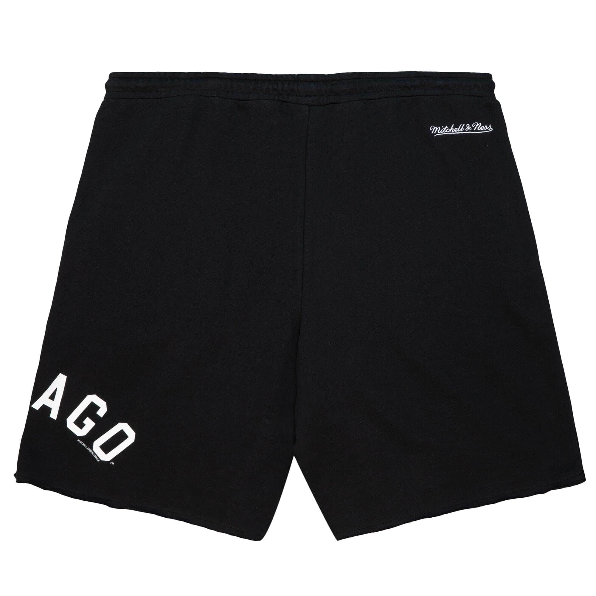 Men's Chicago White Sox Game Day FT Mitchell & Ness Black Shorts