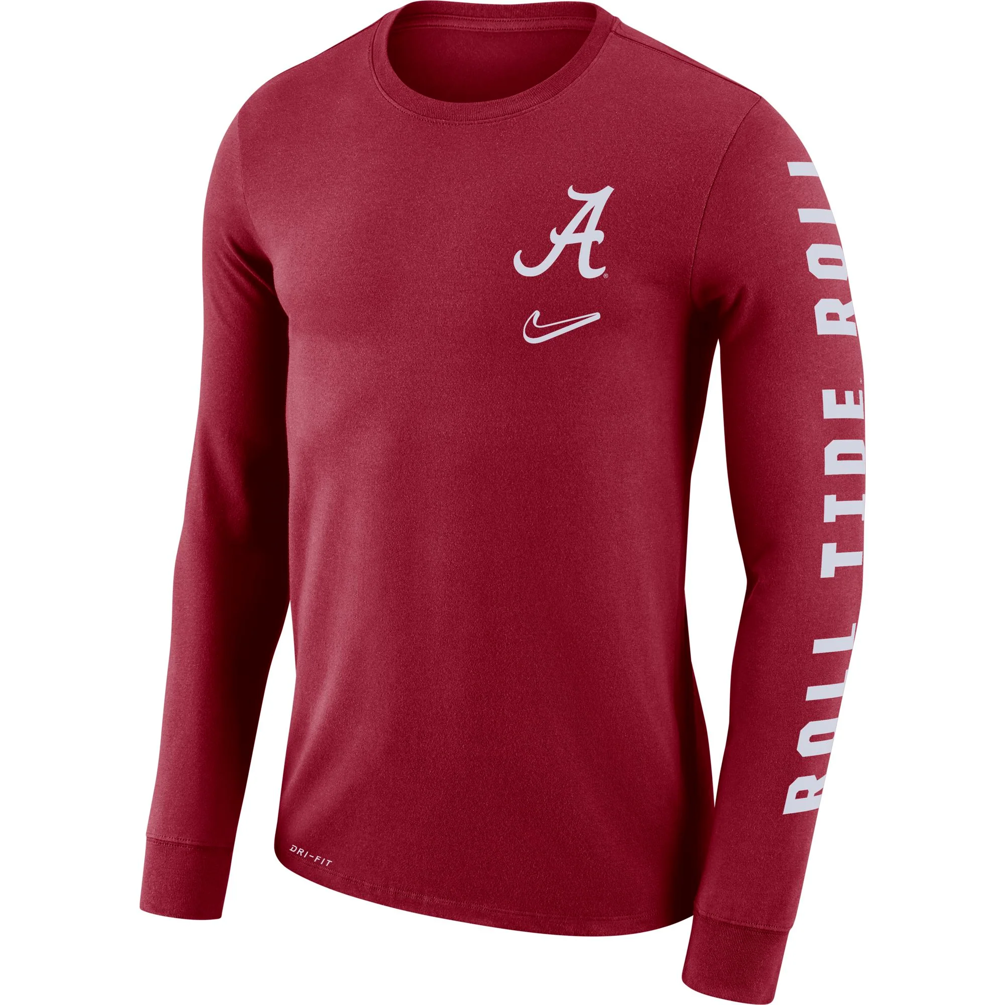 Mens Nike Alabama Crimson Tide Mantra Crimson Long Sleeve Tee