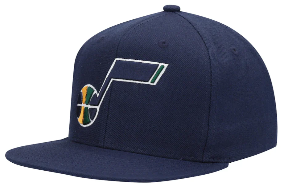 Mens NBA Utah Jazz Ground 2.0 Snapback Hat By Mitchell And Ness