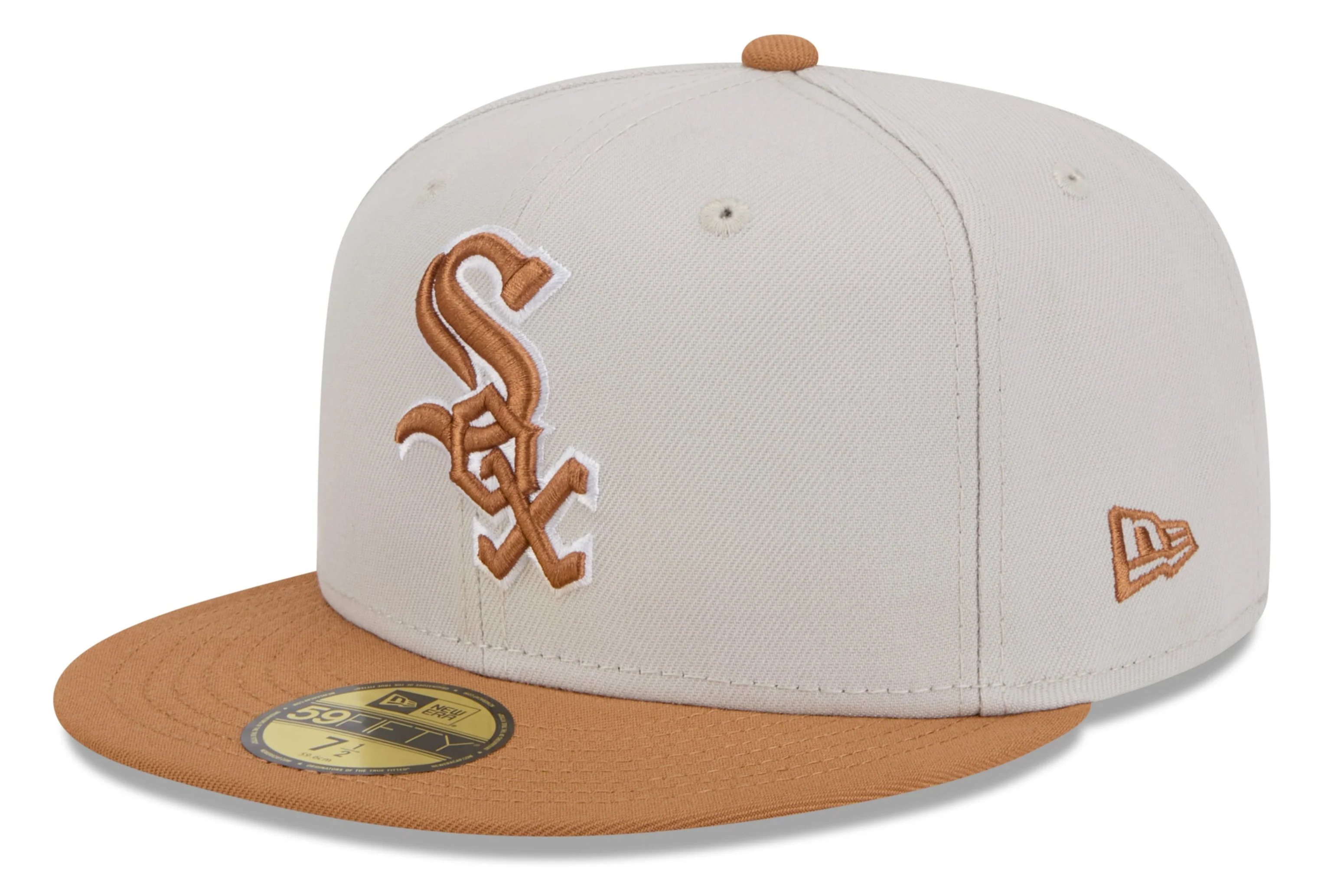 Chicago White Sox 2 Tone Stone/Bronze 59FIFTY Fitted Hat