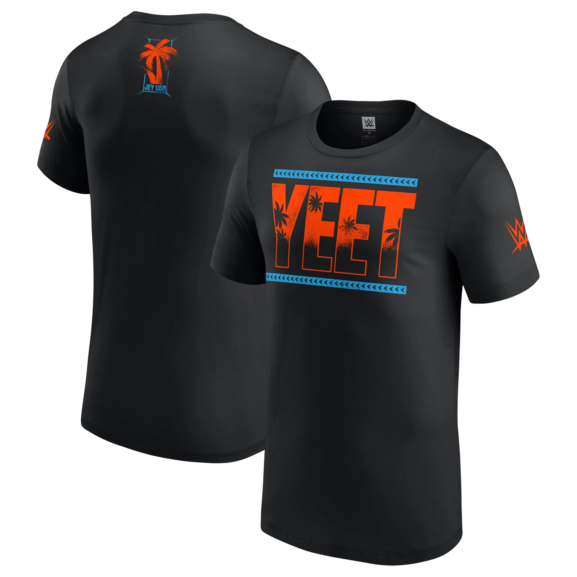 Men's WWE Jey Uso Yeet Black T-Shirt