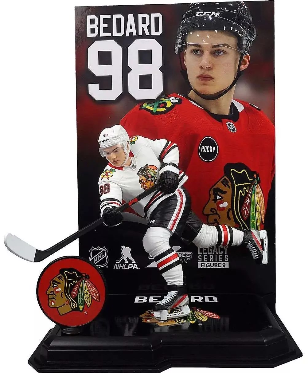 VARIANT Connor Bedard Chicago Blackhawks Sportspicks Legacy Series McFarlane Figure Nine
