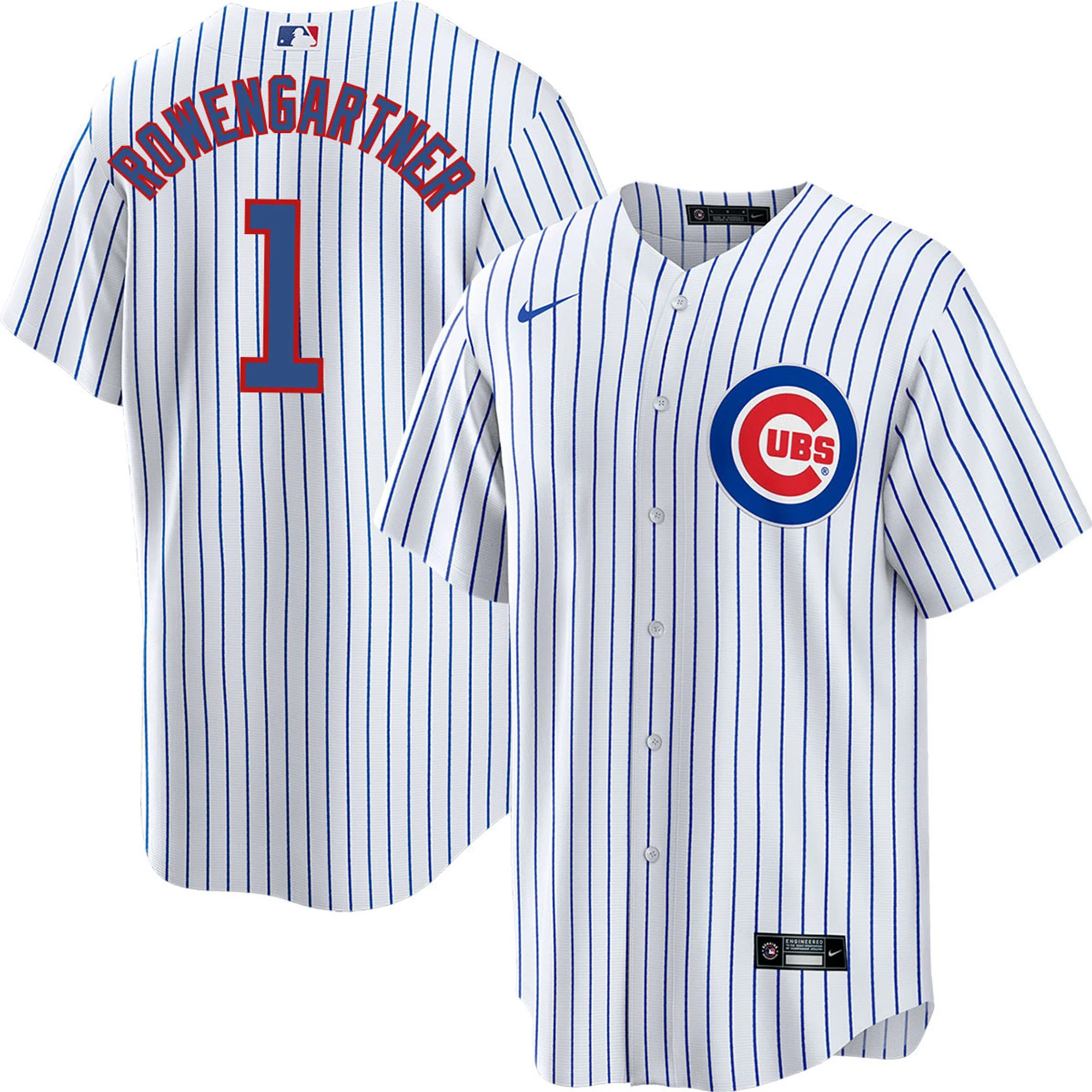 NIKE Youth Henry Rowengartner Chicago Cubs White Home Replica Jersey