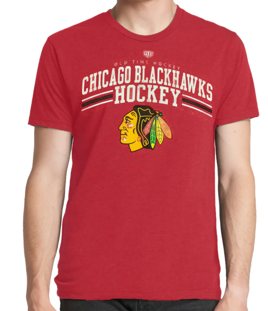 Men's Chicago Blackhawks Red Durst Tee