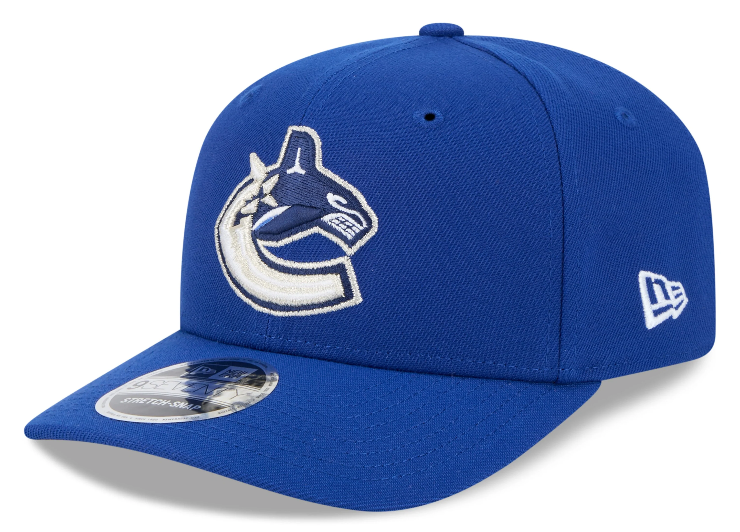 Men's Vancouver Canucks Blue New Era 9SEVENTY Adjustable Hat