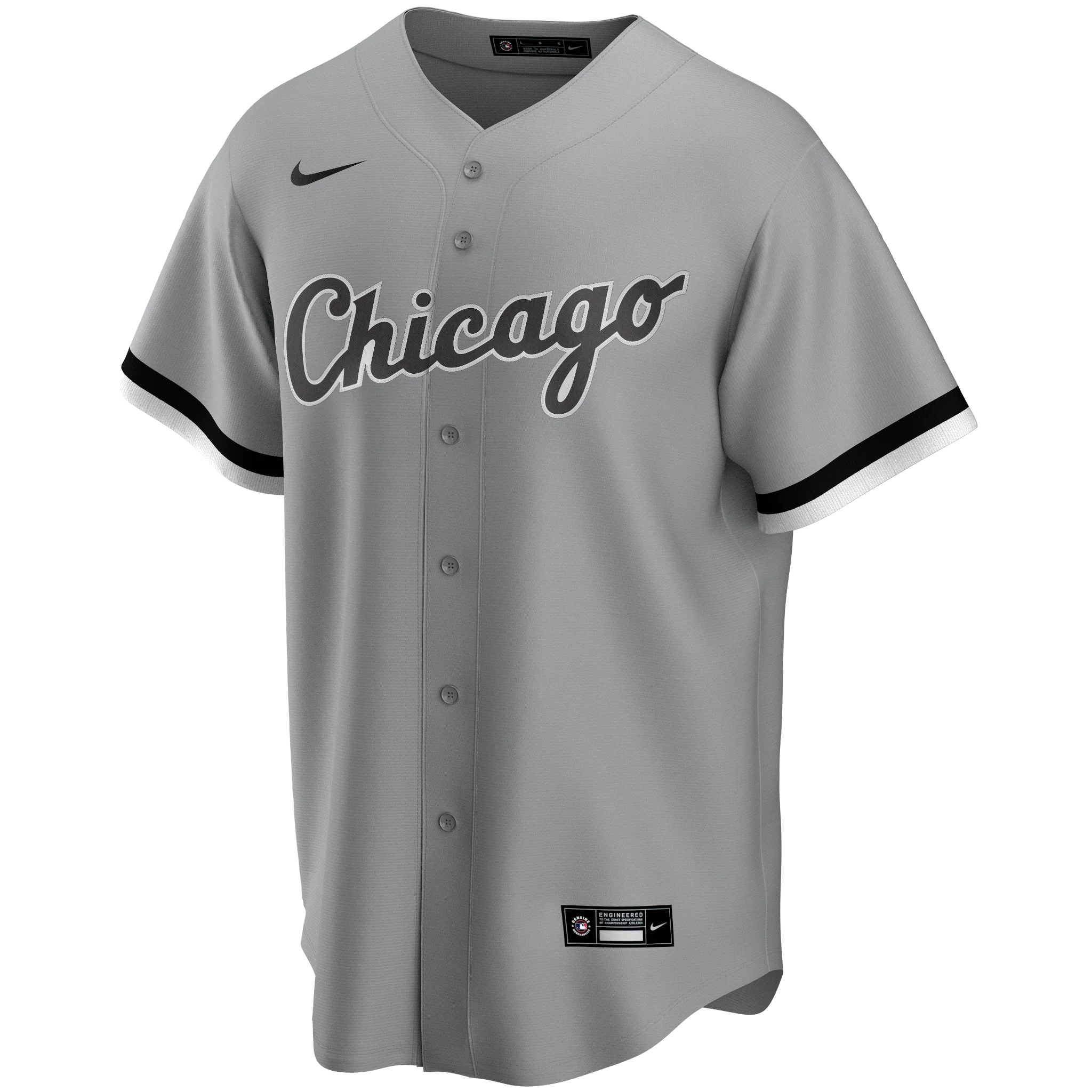 Men's Chicago White Sox Nike Gray Road Replica Team Jersey