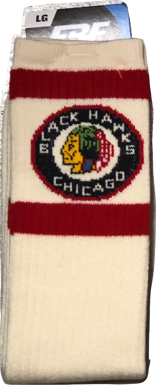 Chicago Blackhawks Men's 1938 Retro Logo Socks