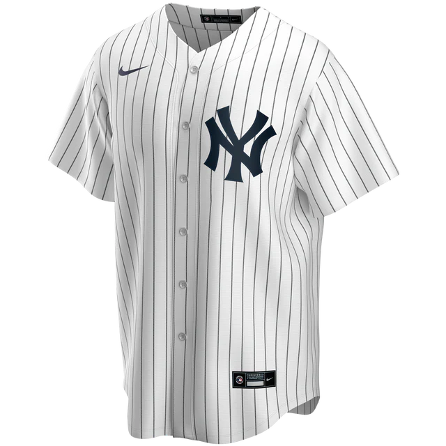 Men's Nike Andy Pettite #46 White New York Yankees Home Official Replica Player Jersey