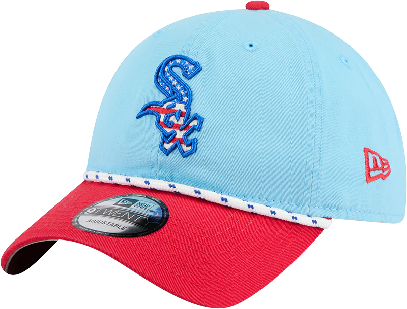 Chicago White Sox New Era 2025 Independence Day Blue 9TWENTY Adjustable Hat
