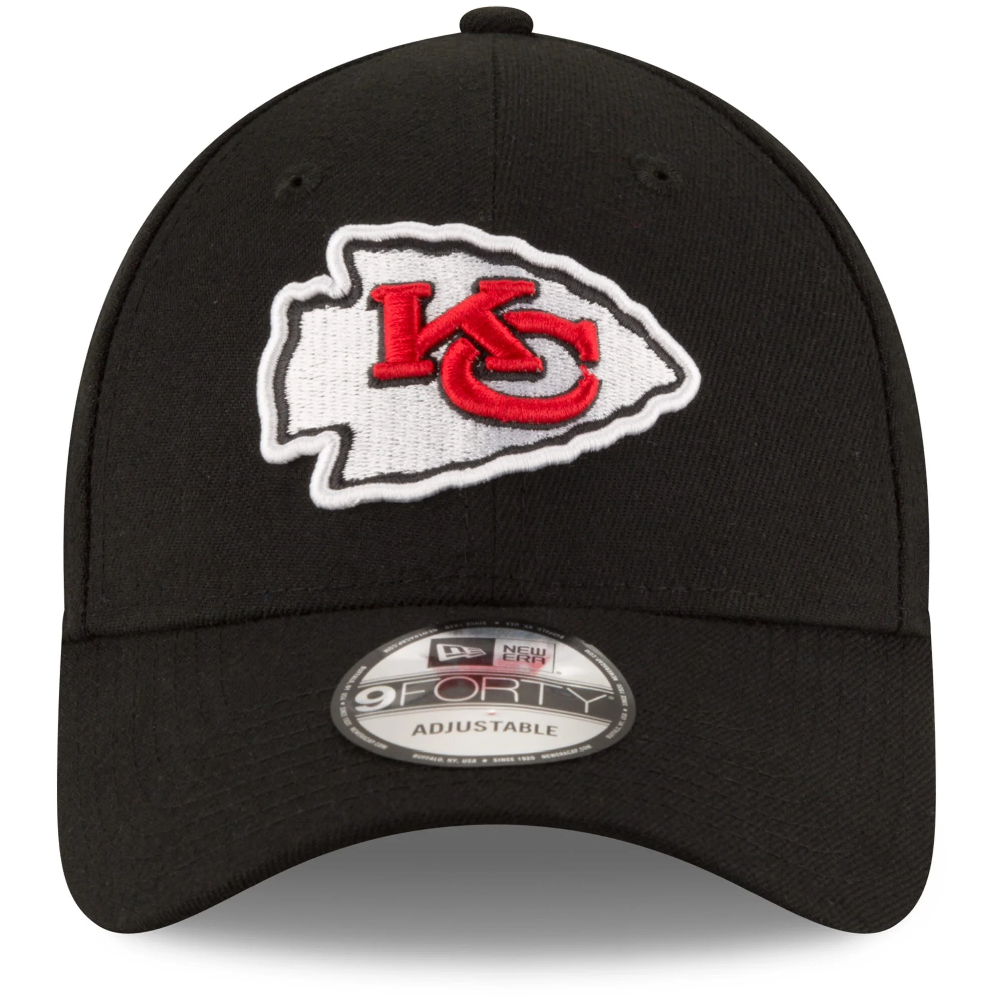 Kansas City Chiefs Black The League 9FORTY Adjustable Game Hat