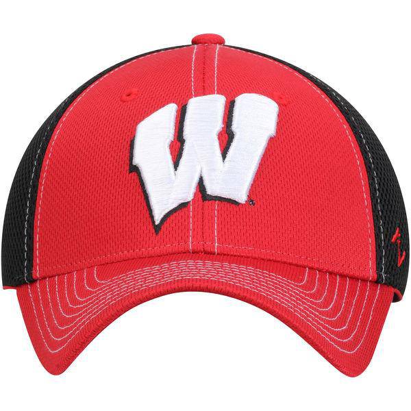 Men's NCAA Wisconsin Badgers Zephyr Vapor Rally 2 Flex Fit Hat