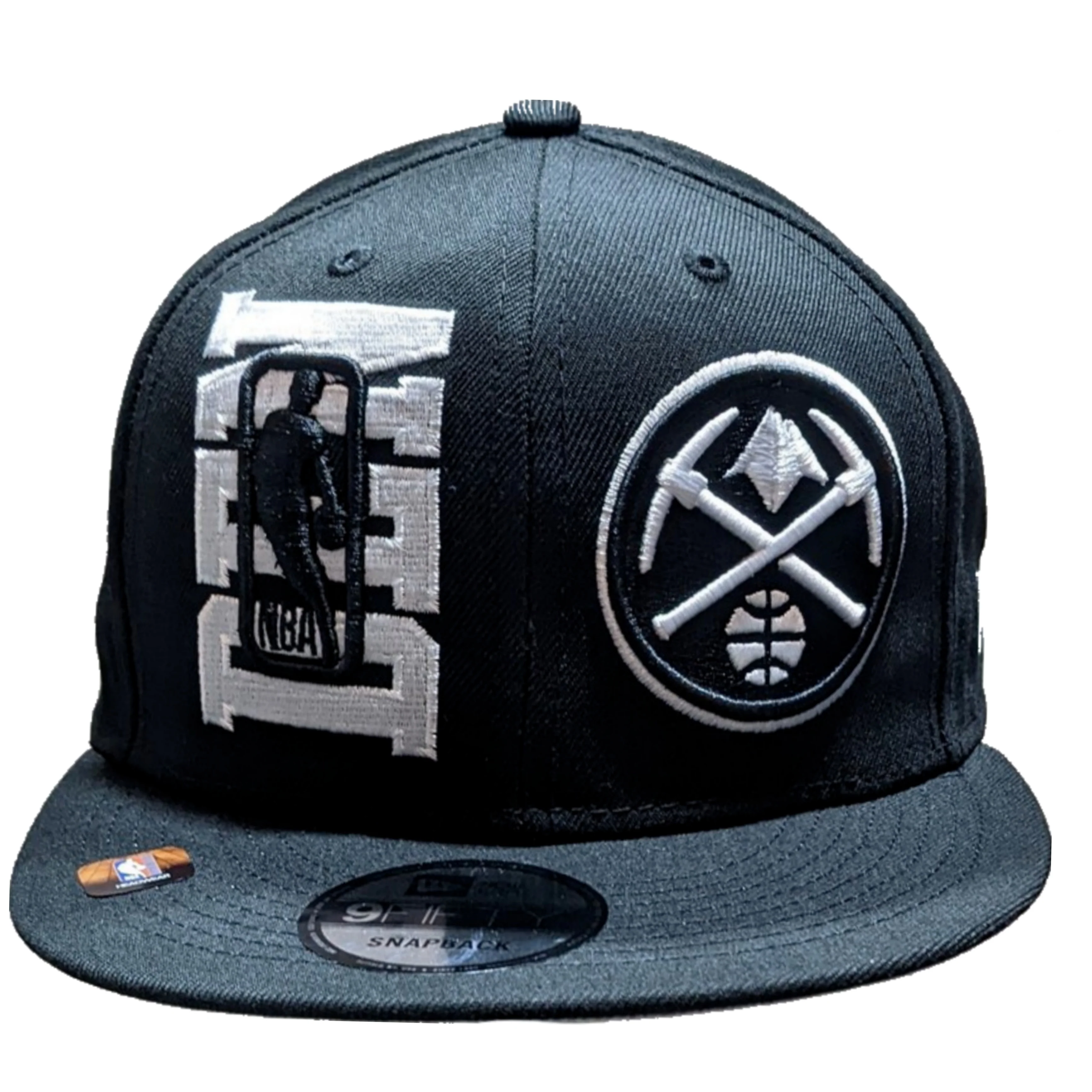 Denver Nuggets New Era Black 2022 NBA Draft 9FIFTY Snapback Hat