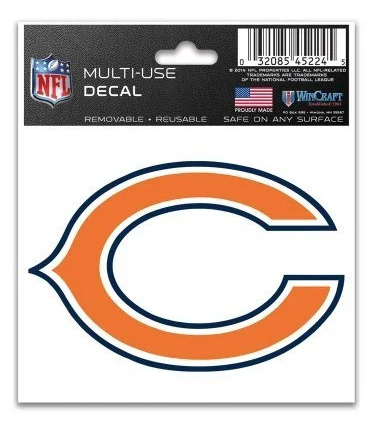 Chicago Bears Primary Logo Multi-Use Decal 3