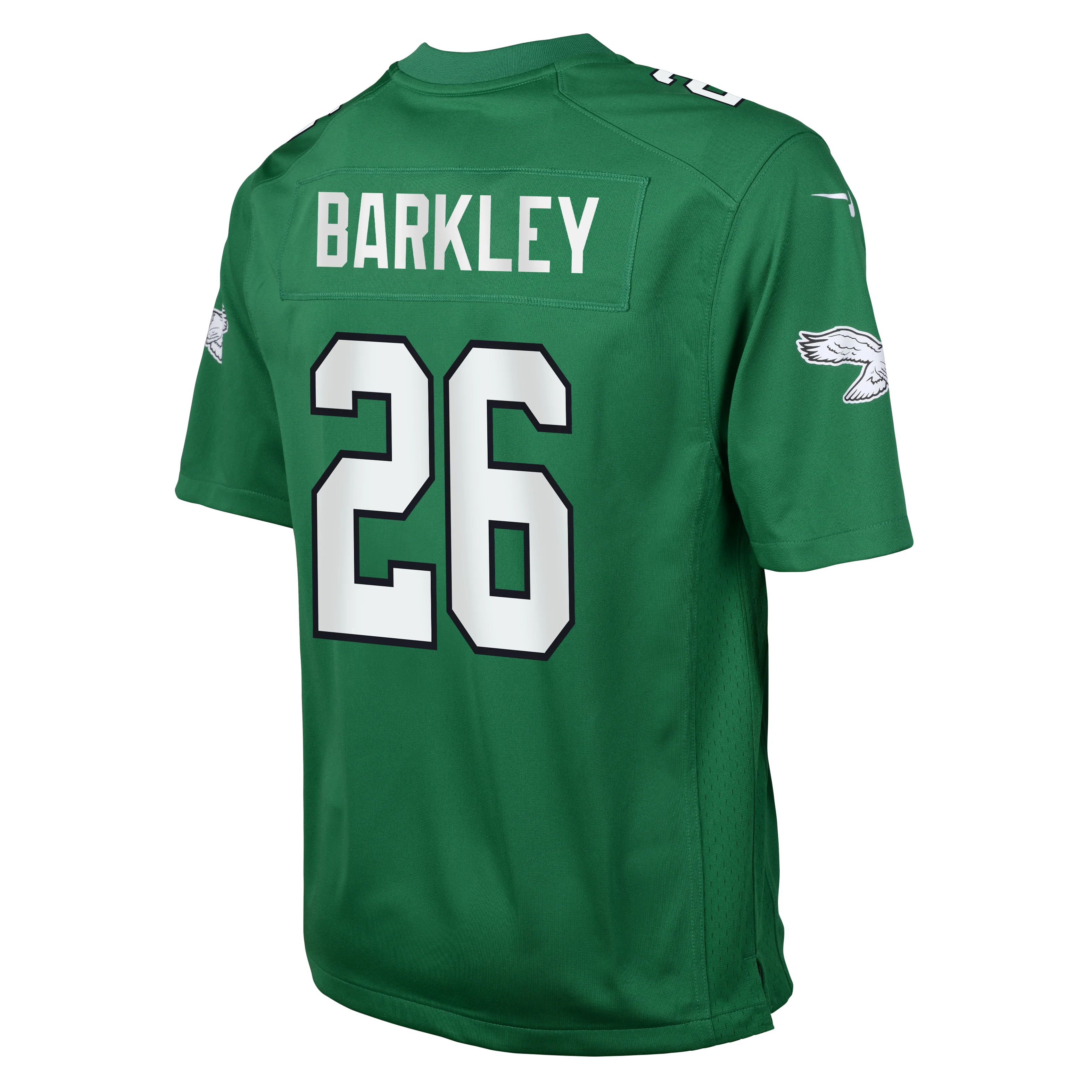 Youth Saquon Barkley Philadelphia Eagles Nike Alternate Game Jersey-Kelly Green