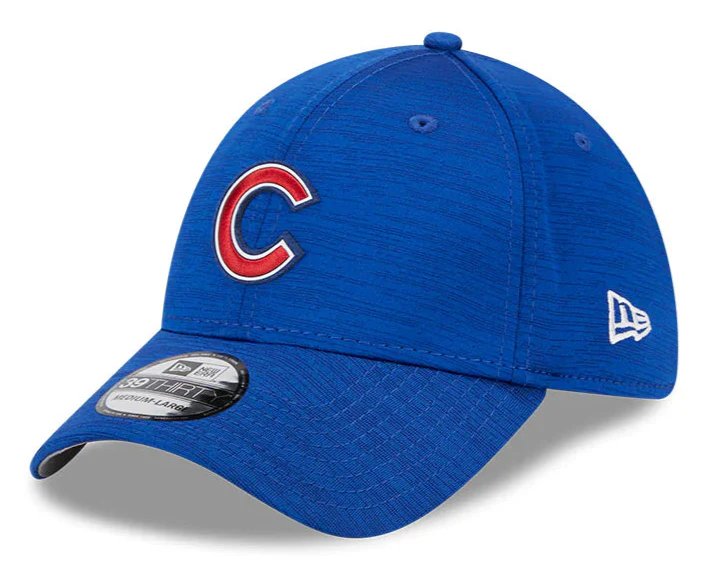 Men's Chicago Cubs New Era Royal 23 Clubhouse 39THIRTY Flex Fit Hat