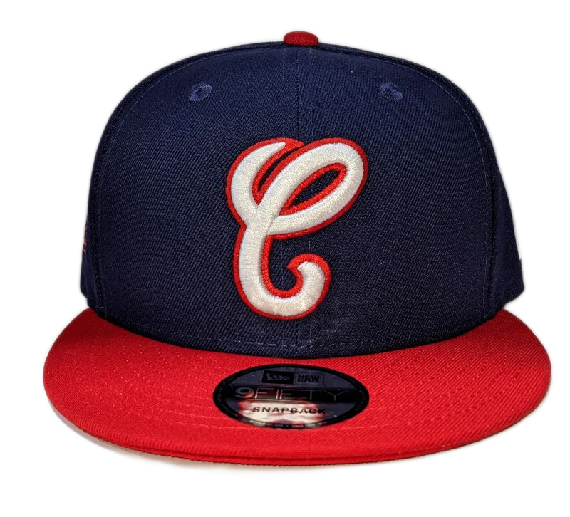 Mens Chicago White Sox New Era 1987 2 Tone Navy/Red Cooperstown Collection 9FIFTY Snapback Hat