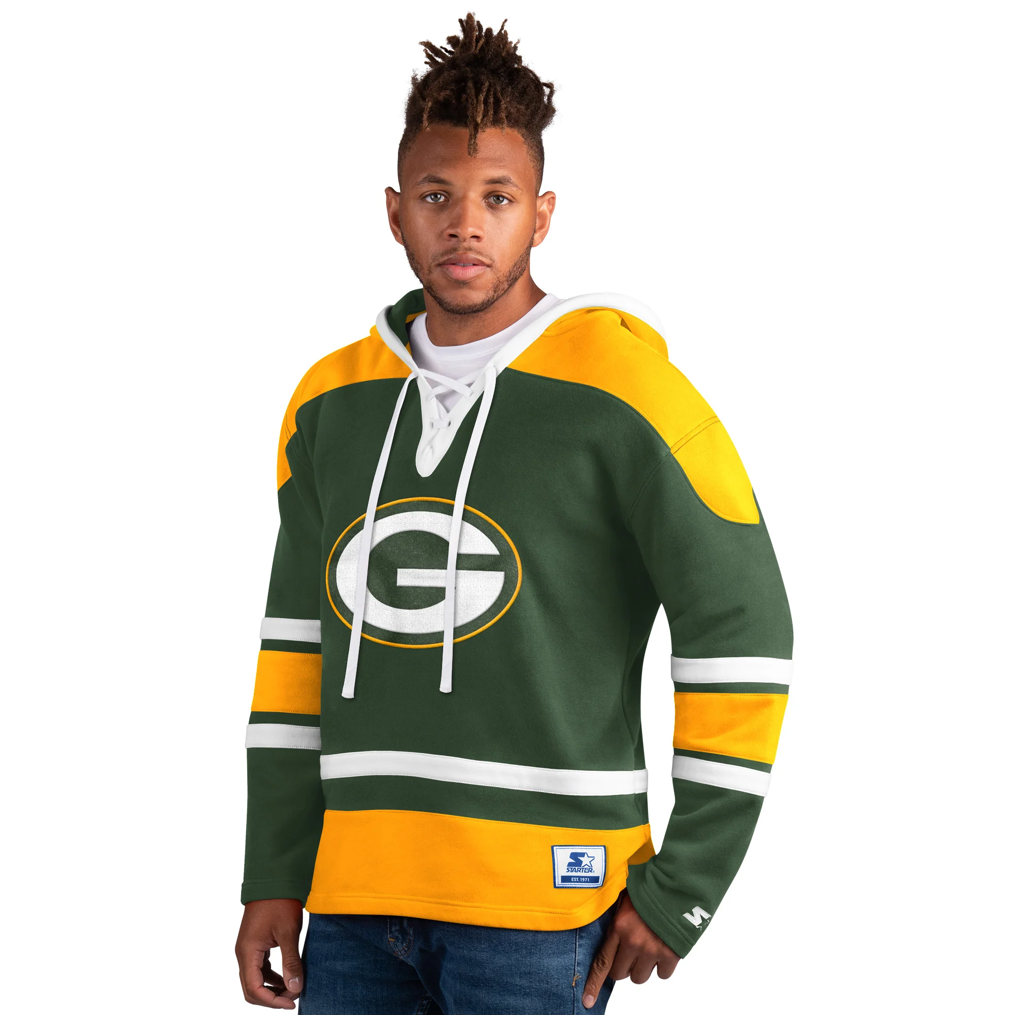 Men's Green Bay Packers Starter Timeout Hoodie