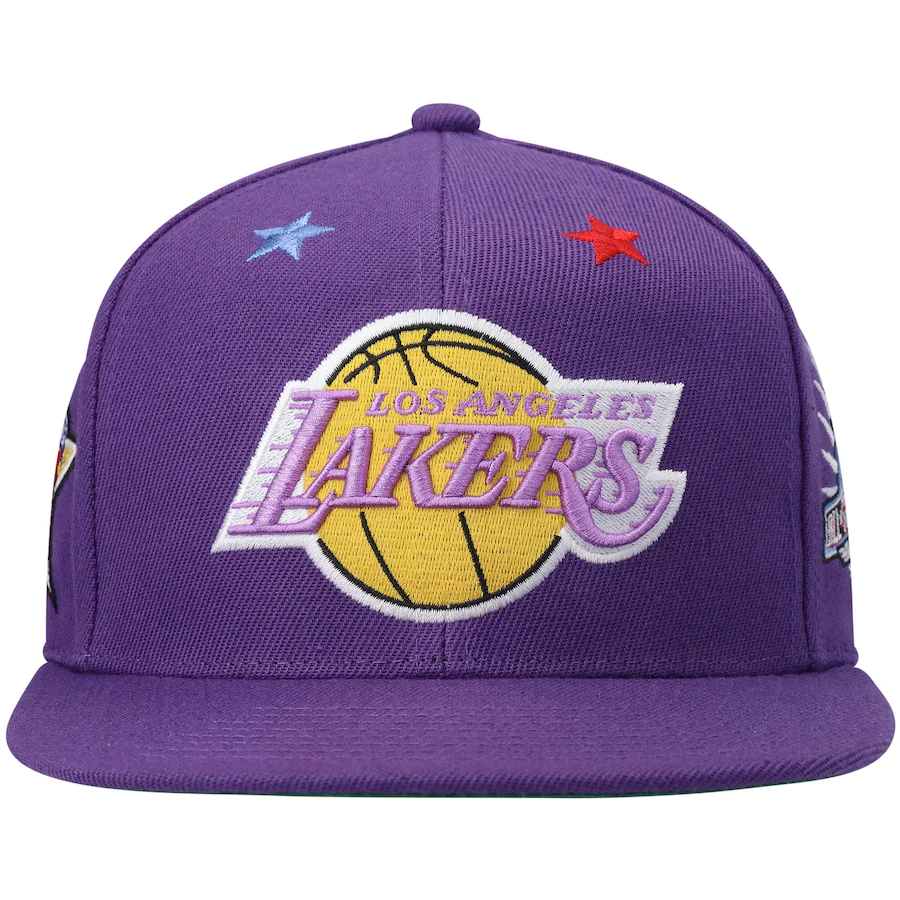 Los Angeles Lakers NBA 97 Top Star HWC Purple Mitchell & Ness Snapback Hat