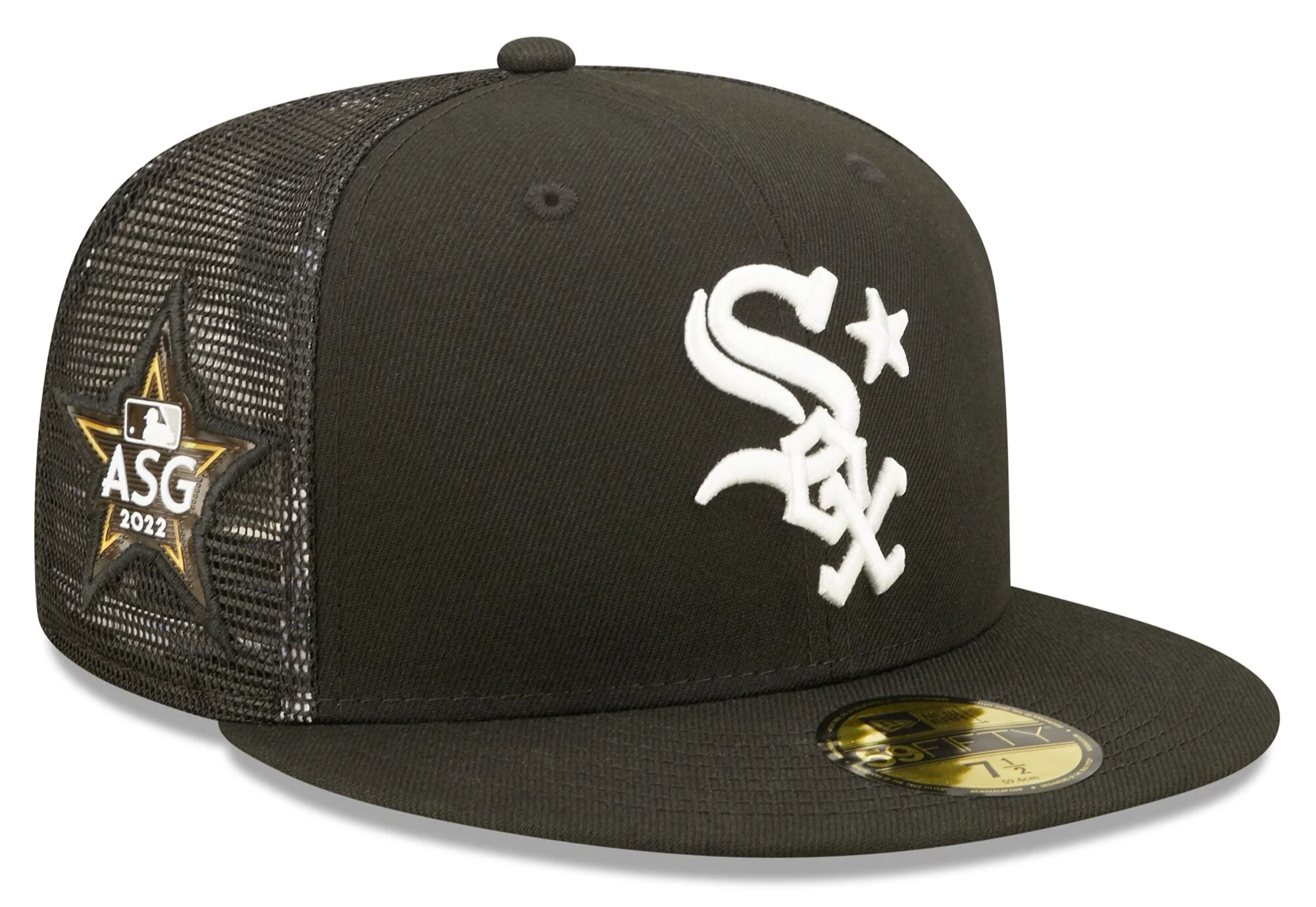 Men's Chicago White Sox New Era Black 2022 MLB All-Star Game Workout 59FIFTY Fitted Hat