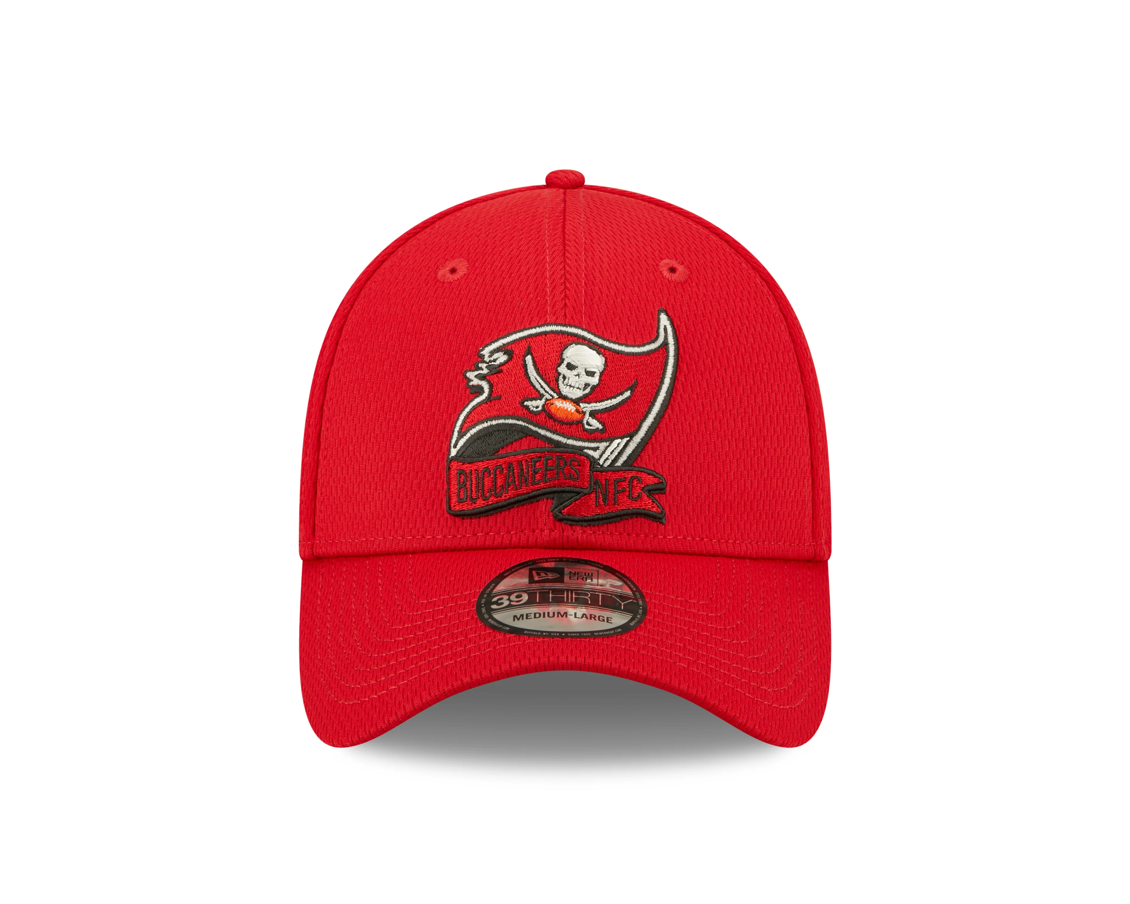 Men's Tampa Bay Buccaneers New Era Red 2022 Sideline Coaches 39THIRTY Flex Hat