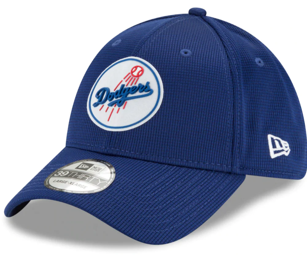 Men's Los Angeles Dodgers New Era Royal 2021 Clubhouse 39THIRTY Flex Hat