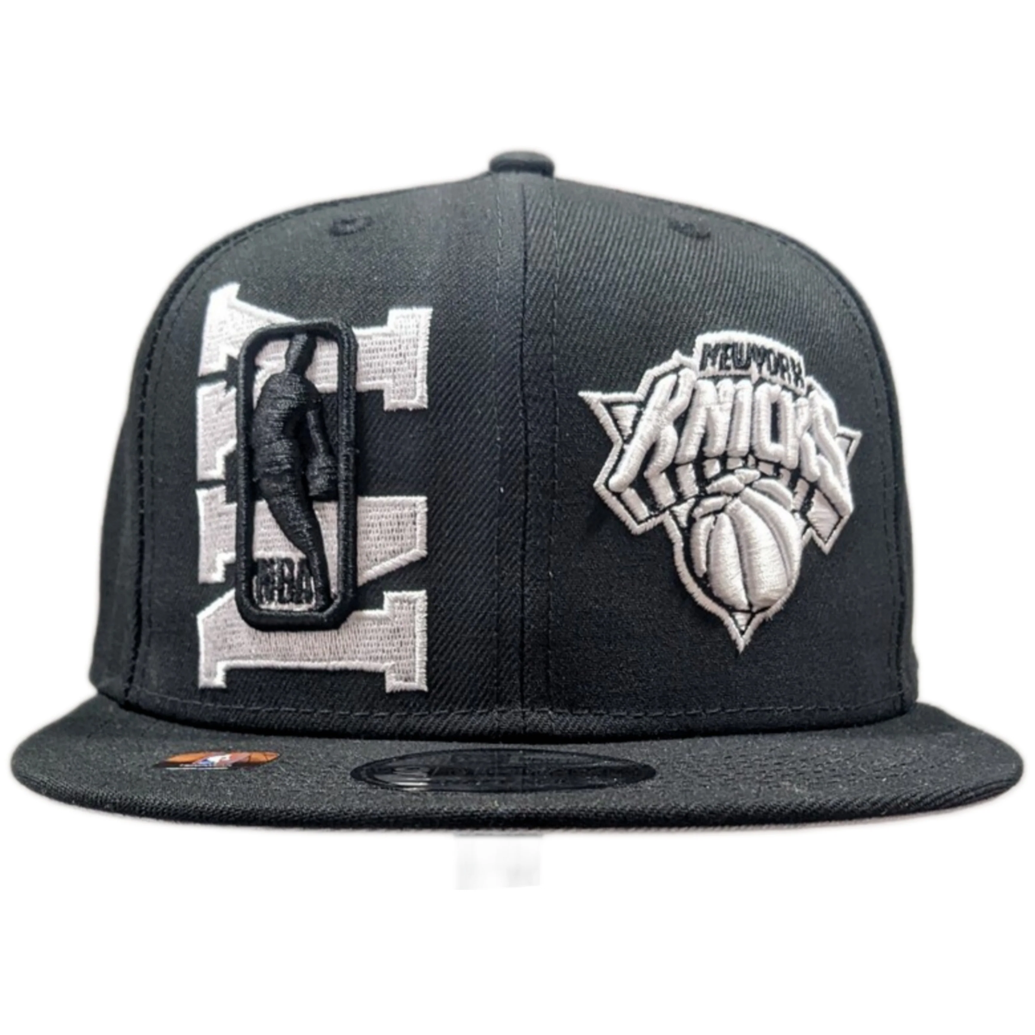 New York Knicks New Era Black 2022 NBA Draft 9FIFTY Snapback Hat